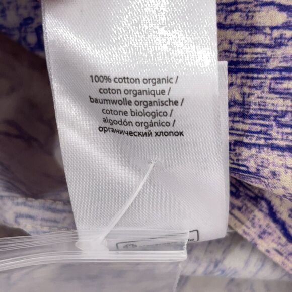 Remain Birger Christensen Purple Abstract Shirt Dress Womens 4 Organic Cotton - Picture 9 of 10